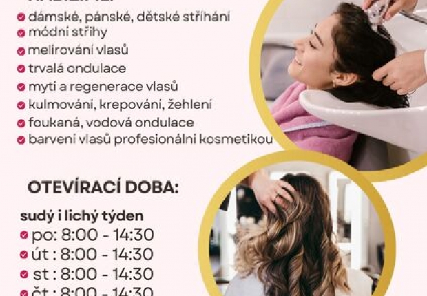 Provoz kadeřnictví š.r. 2025/2026
