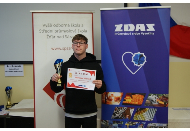 Velký úspěch našich studentů v krajské soutěži Řemeslo Vysočiny 2023